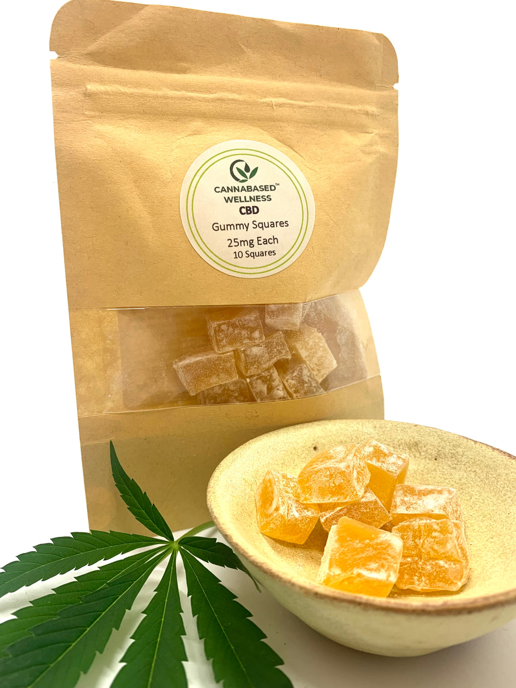 Organic & Locally Farmed in Western Maine - Full Spectrum 25 MG CBD gummies