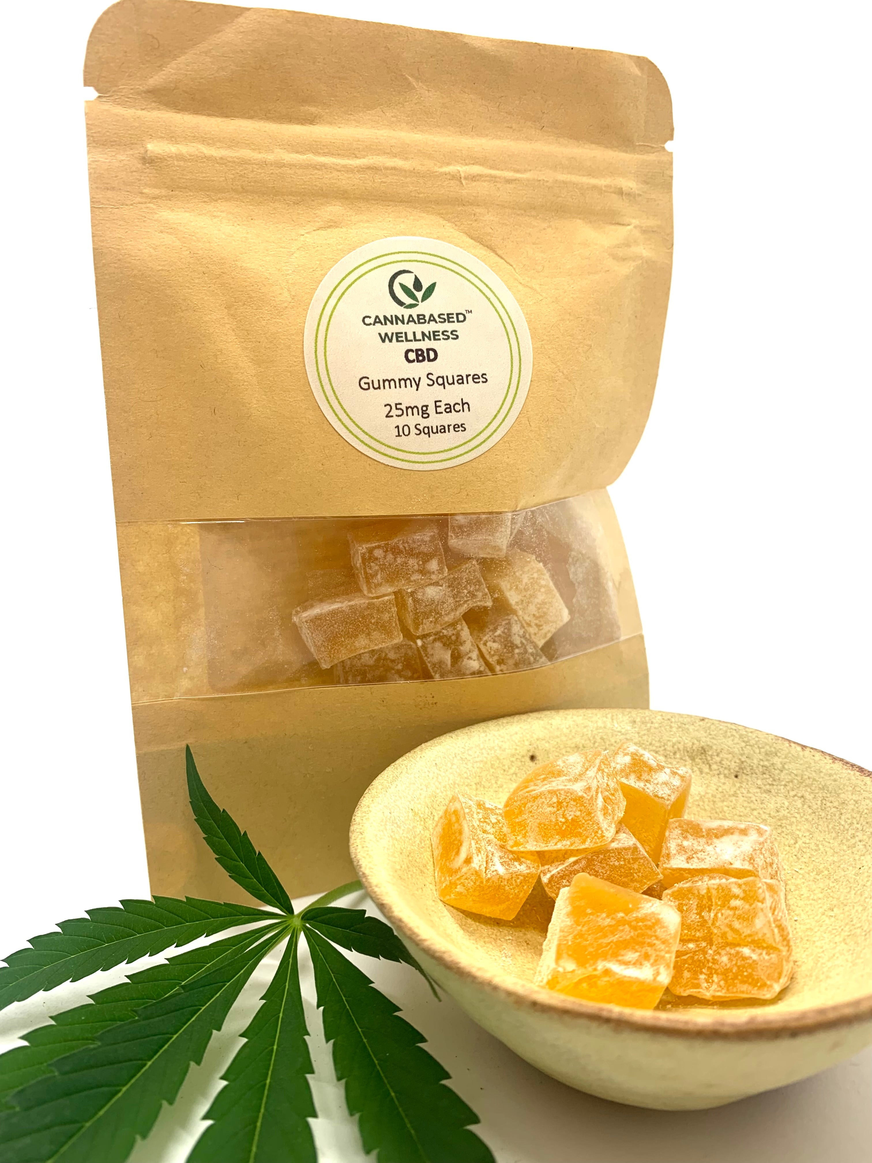 Organic & Locally Farmed in Western Maine - Full Spectrum 25 MG CBD gummies
