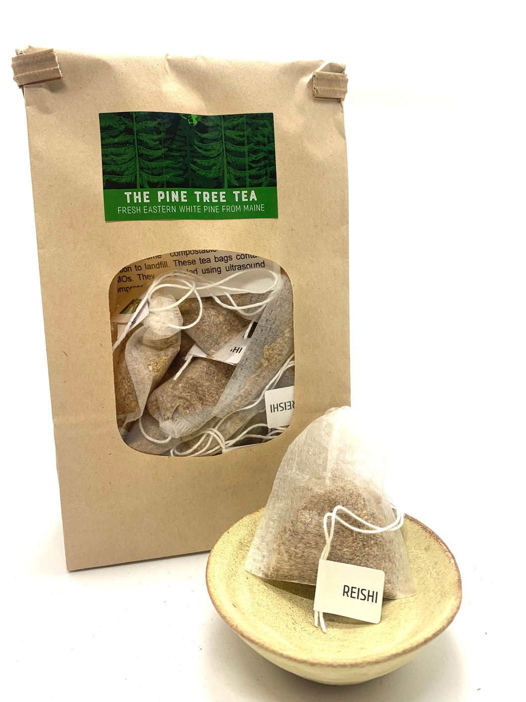 Wildcrafted Maine Reishi teabags