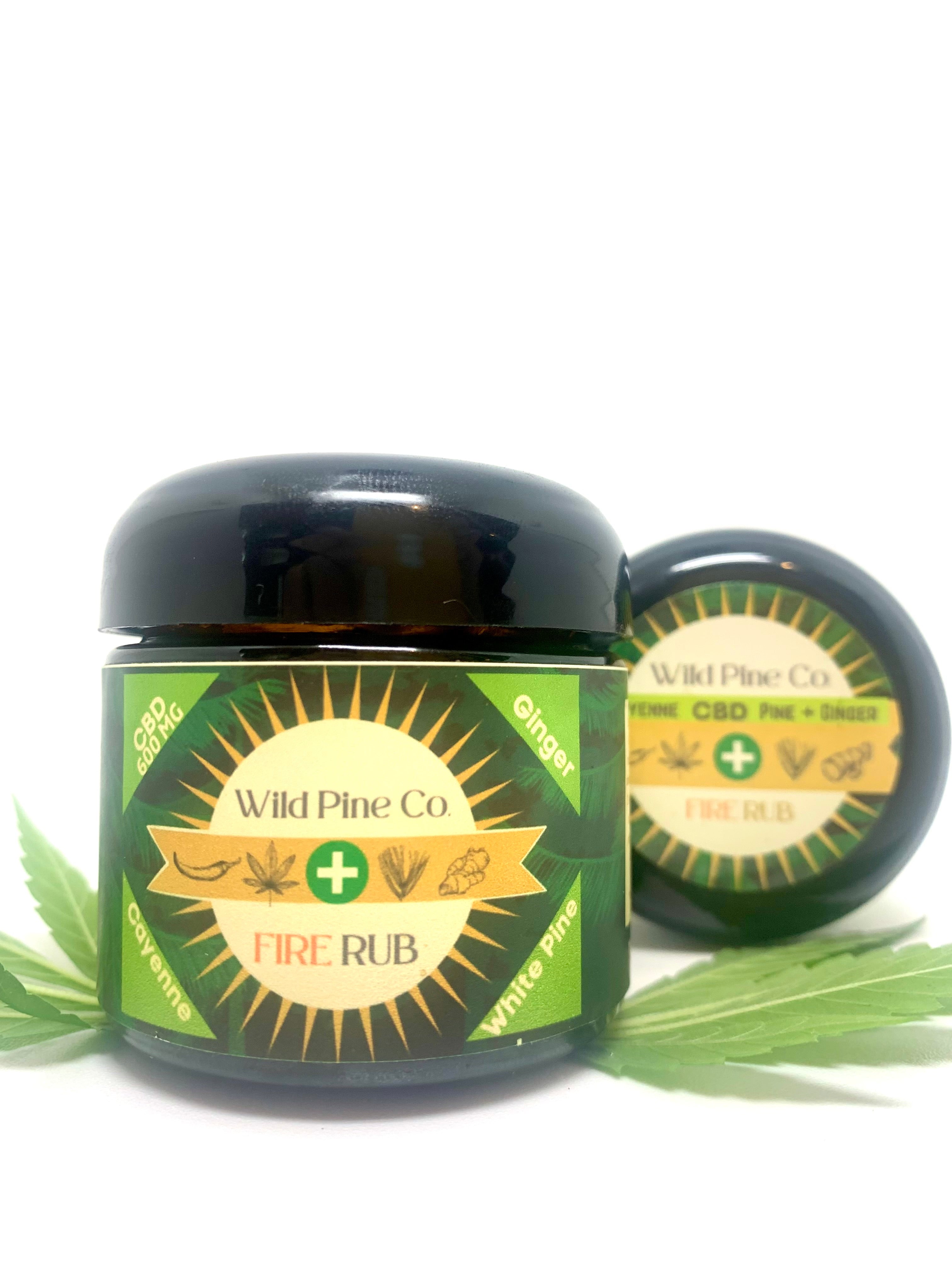 Fire Rub - 600mg CBD + White Pine + Ginger & Cayenne