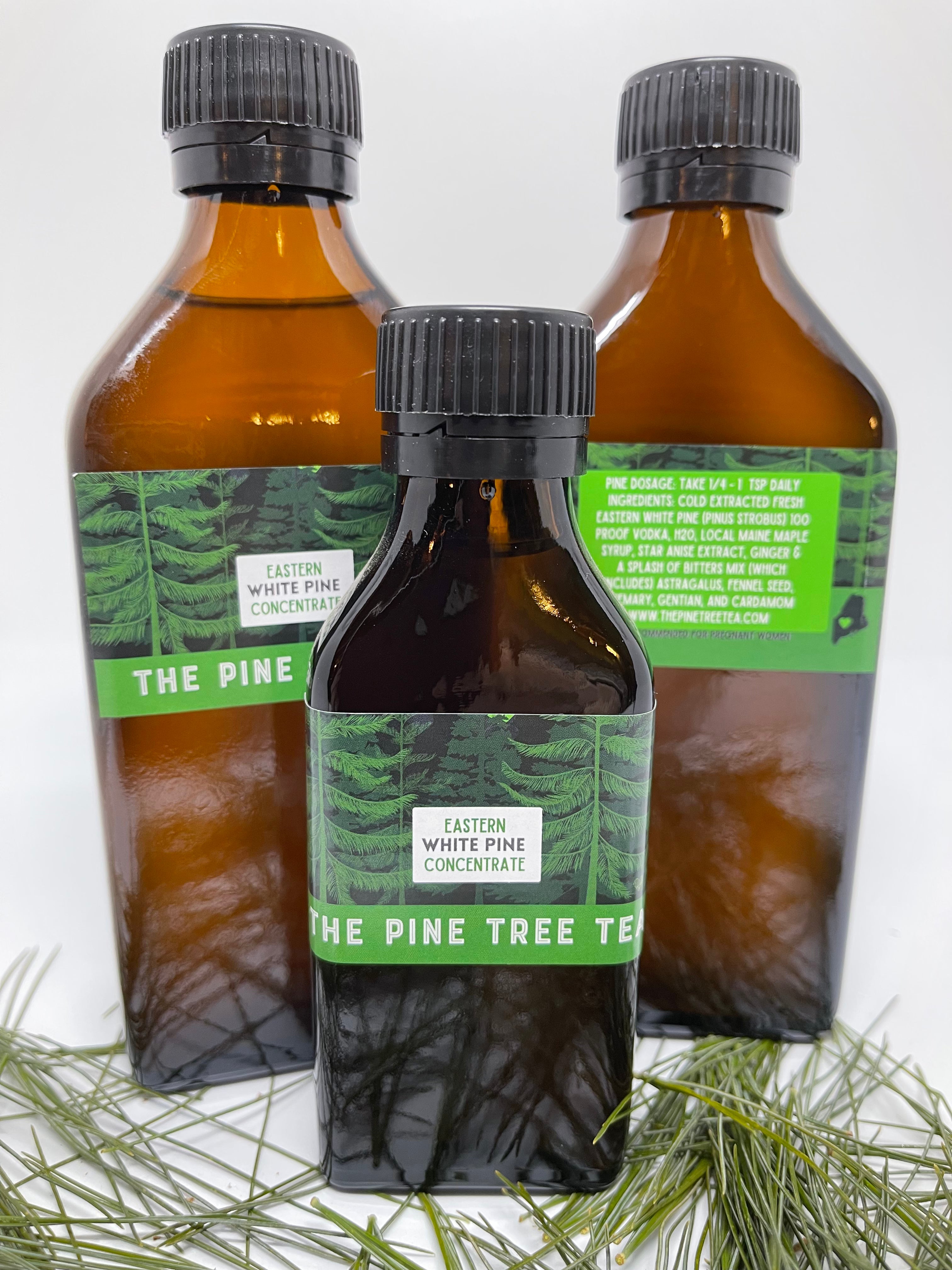 White Pine Needle Concentrate - XL size (8.5 oz) Small Batch craft made