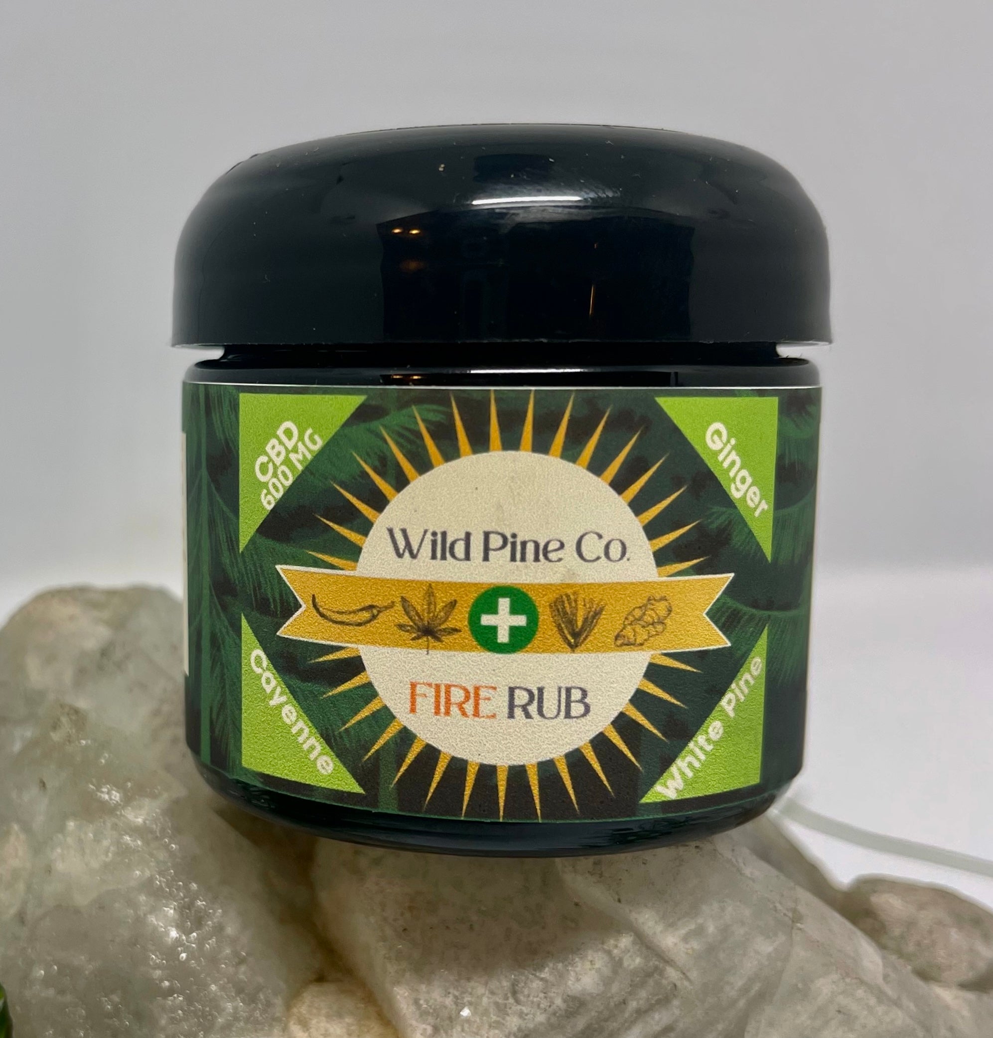 Fire Rub - 600mg CBD + White Pine + Ginger & Cayenne